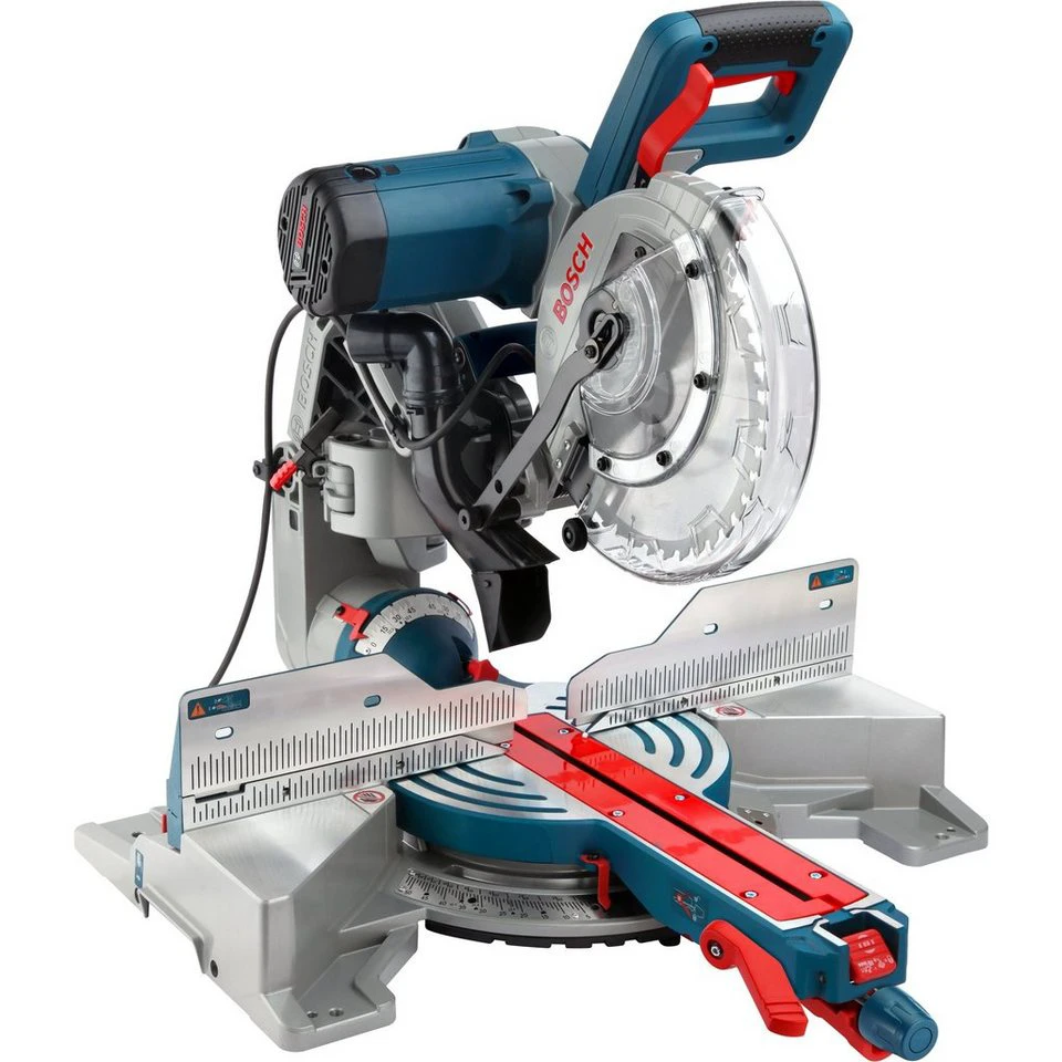 Bosch Professional Kapp- und Gehrungssäge GCM 10 GDJ 1.800 Watt Axial-Glide-System