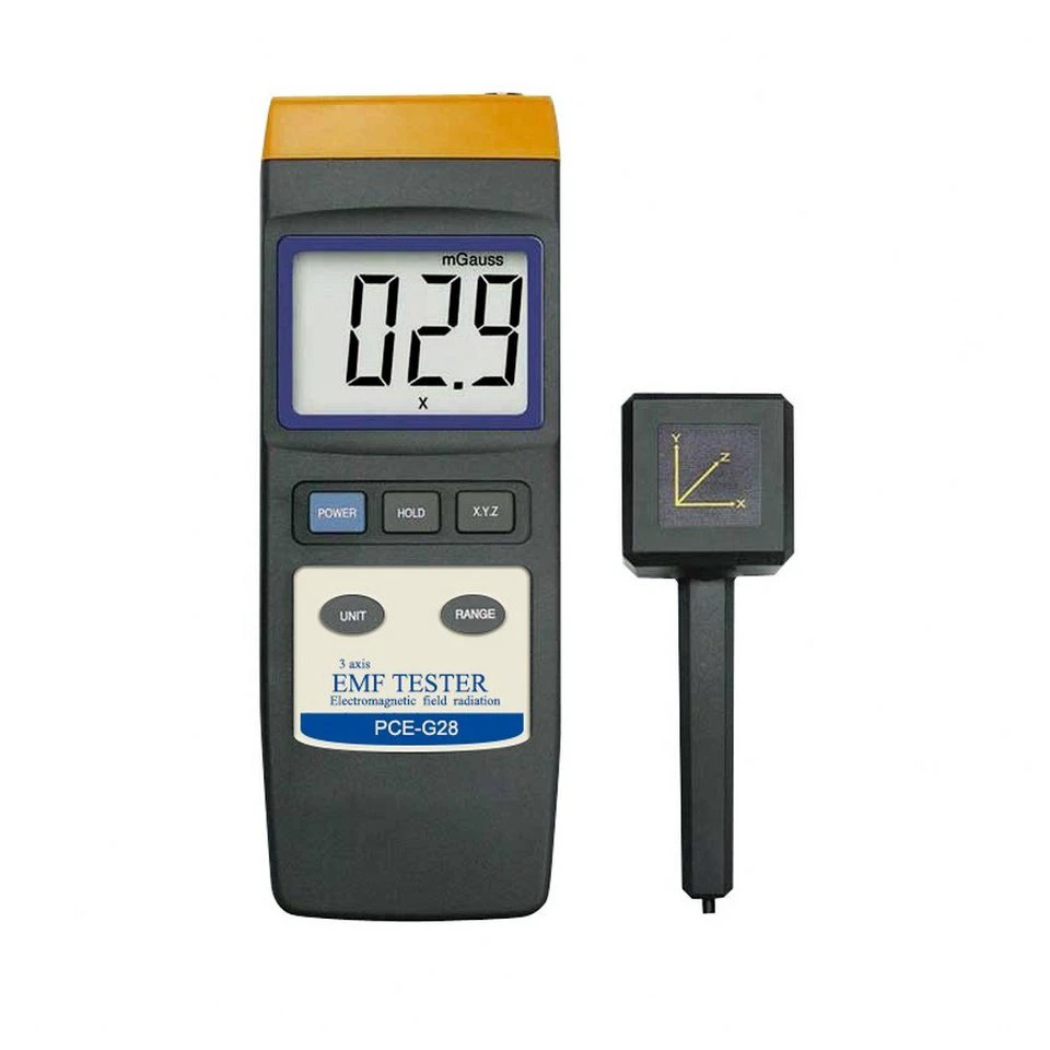 PCE Instruments Elektrosmog Messgerät PCE-G28 3-achsige Sonde LCD