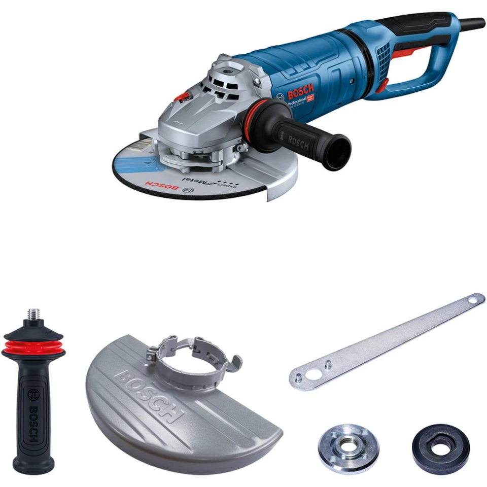 Bosch Professional Winkelschleifer GWS 27-230 JR 2.700 Watt mit KickBack Control