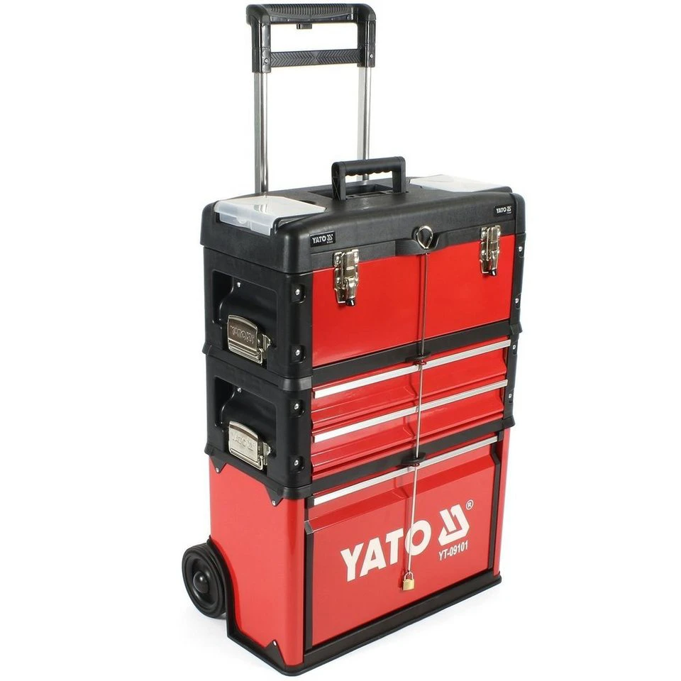 Yato Werkzeug-Trolley YT-09101 mit 3 Modulen