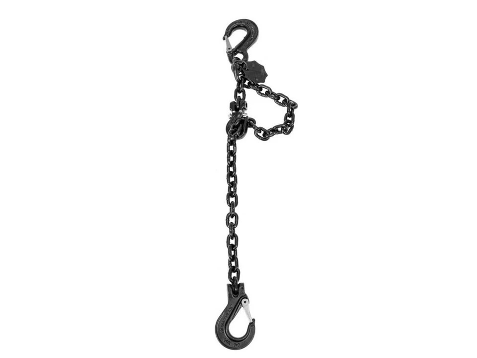 Safetex Anschlagkette EN818-4 mit Verkürzungshaken 1 m WLL 2000 kg Länge 6 m