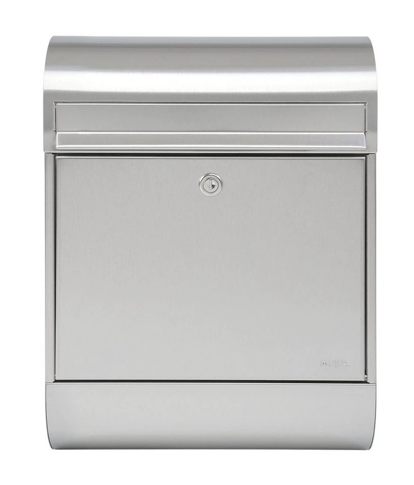 MEFA Briefkasten Ruby 864 Edelstahl verzinkter Stahl 450 x 350 x 150 mm