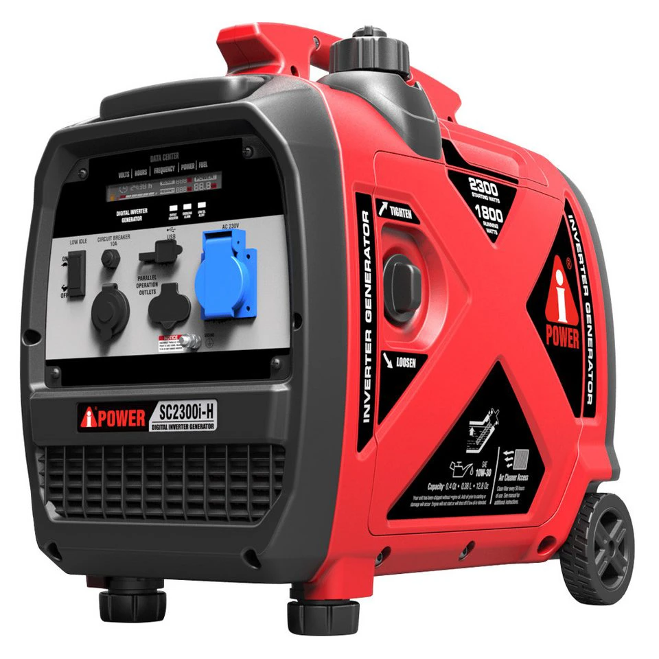 A-iPower SC2300i-H Stromerzeuger 2,3 kW Benzin 4-Takt Inverter 63 dB