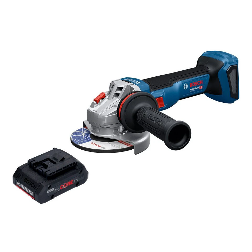 Bosch GWS 18V-11 Professional Winkelschleifer 18 V ProCORE Akku 4,0 Ah ohne Ladegerät