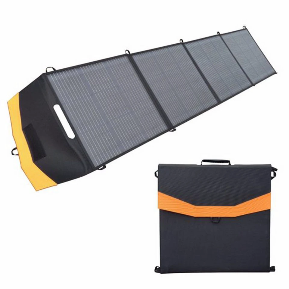 autolock Solaranlage 200W faltbares Solarpanel 3 Anschlüsse USB Typ C (2-teilig)