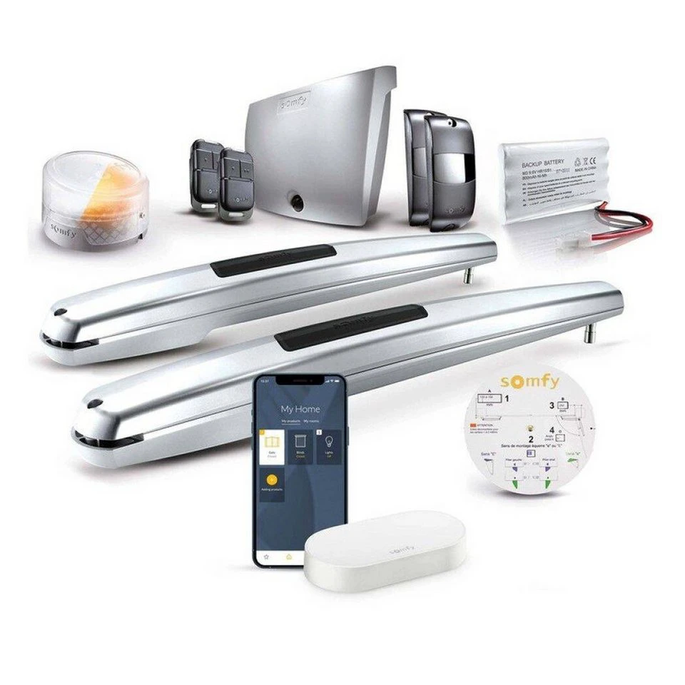 Somfy Exavia Star Connect Kit Flügeltorantrieb mit Online-Steuerung RTS io