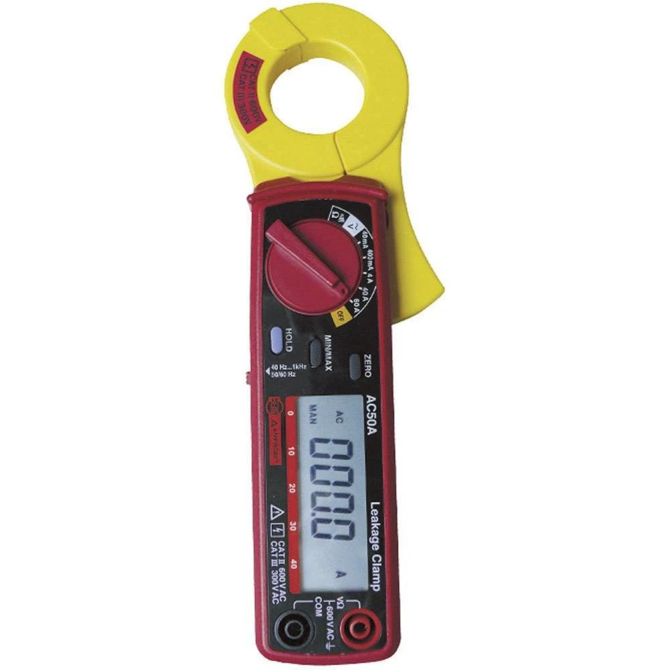 Beha Amprobe Leckstromzange AC50A Multimeter ISO 3454543-ISO
