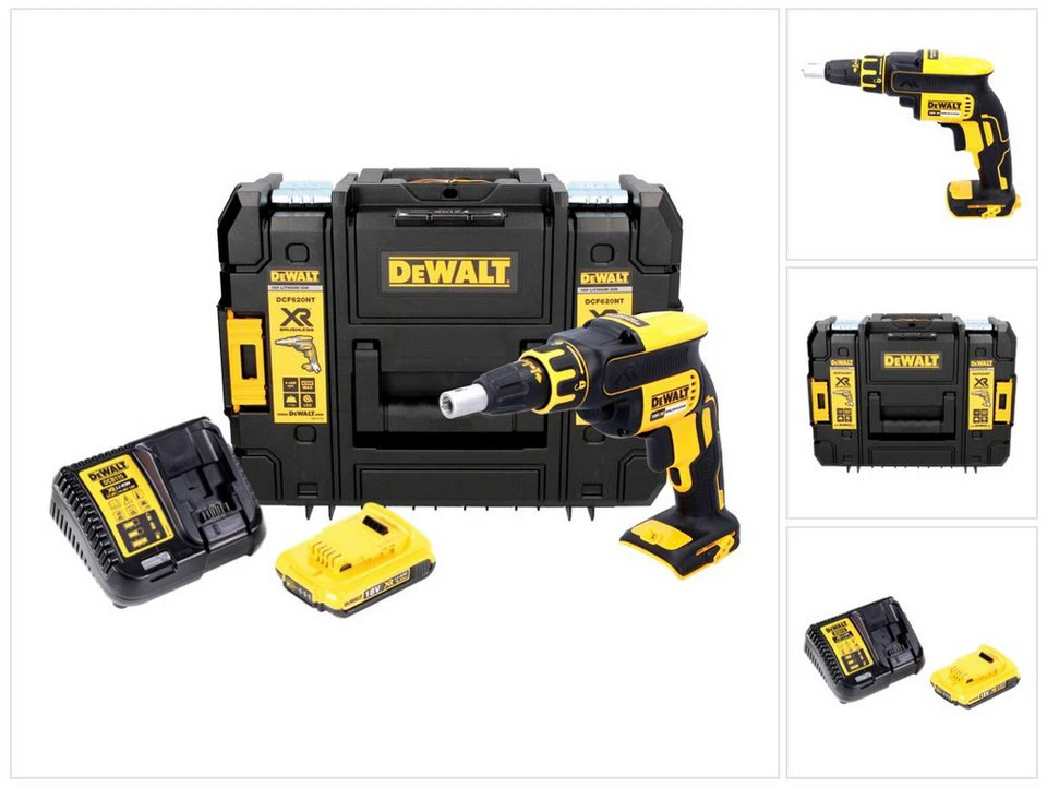 DeWalt Akku-Magazinschrauber DCF 620 18 V 30 Nm Brushless 1x Akku 2,0 Ah