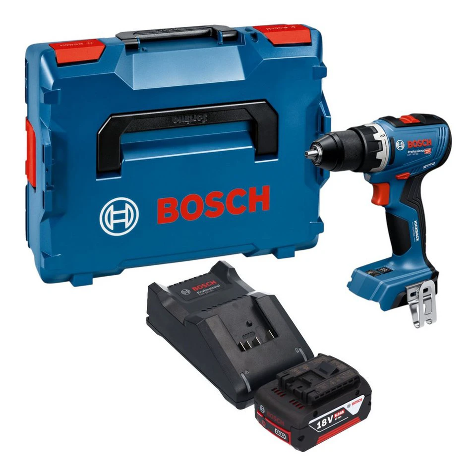 Bosch GSR 18V-65 Professional Akku Bohrschrauber 18 V 5,0 Ah Ladegerät L-Boxx