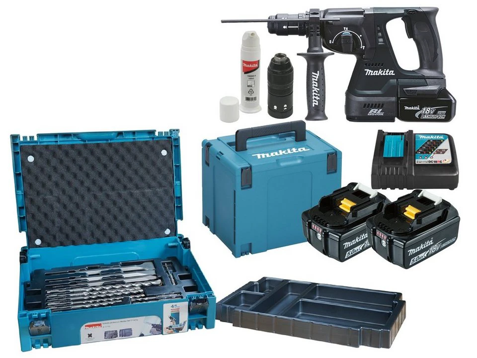 Makita Akku-Bohrhammer SDS-PLUS 2,0 Joule 24 mm 3 kg