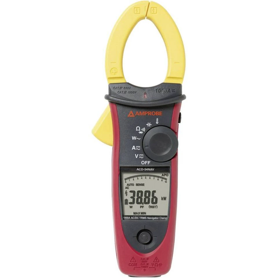 Beha Amprobe Navigator Strommesszange 3729989 CAT IV 600 V CAT III 1000 V