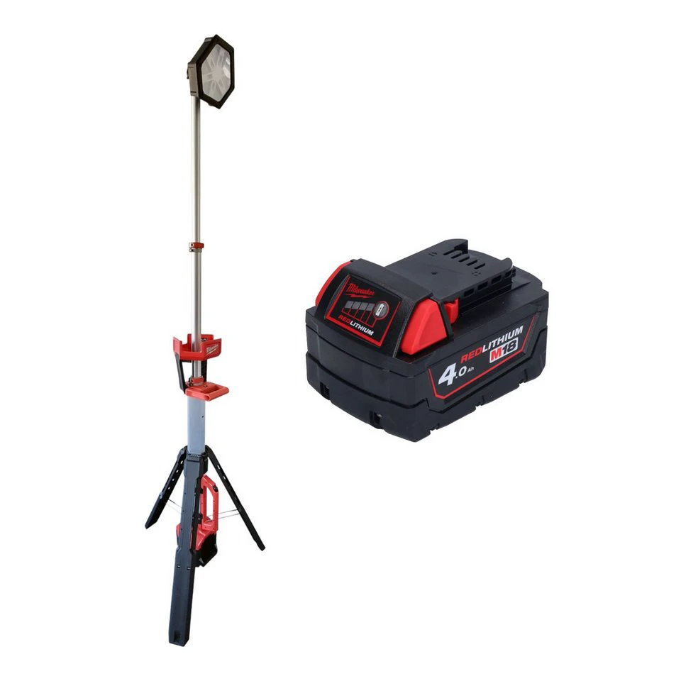 Milwaukee M18 SAL2-0 Akku-Baustrahler 18 V 2800 Lumen mit 4,0 Ah Akku