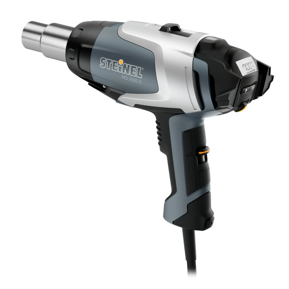Steinel Heißluftgebläse HG 2520 E bis 700 °C mit LCD-Display 3 m Kabel