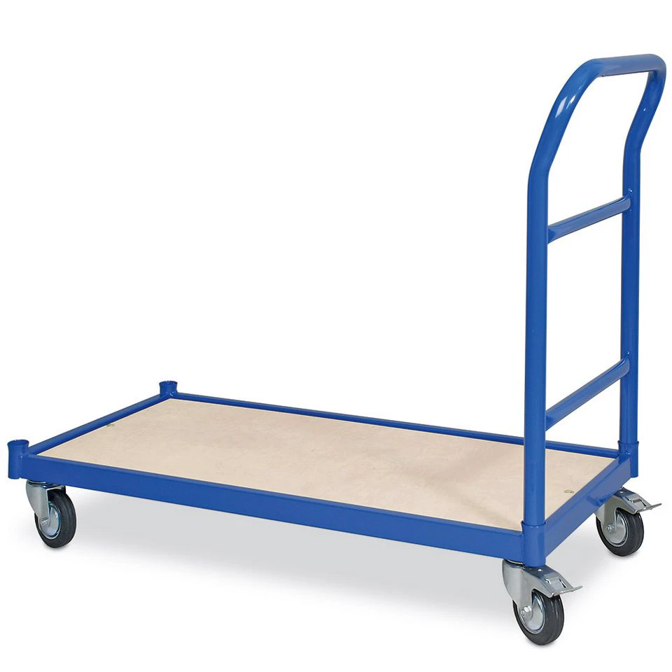 BRB-Lagertechnik Schiebebügelwagen Transportwagen 1070x500x890 mm 4 Lenkrollen