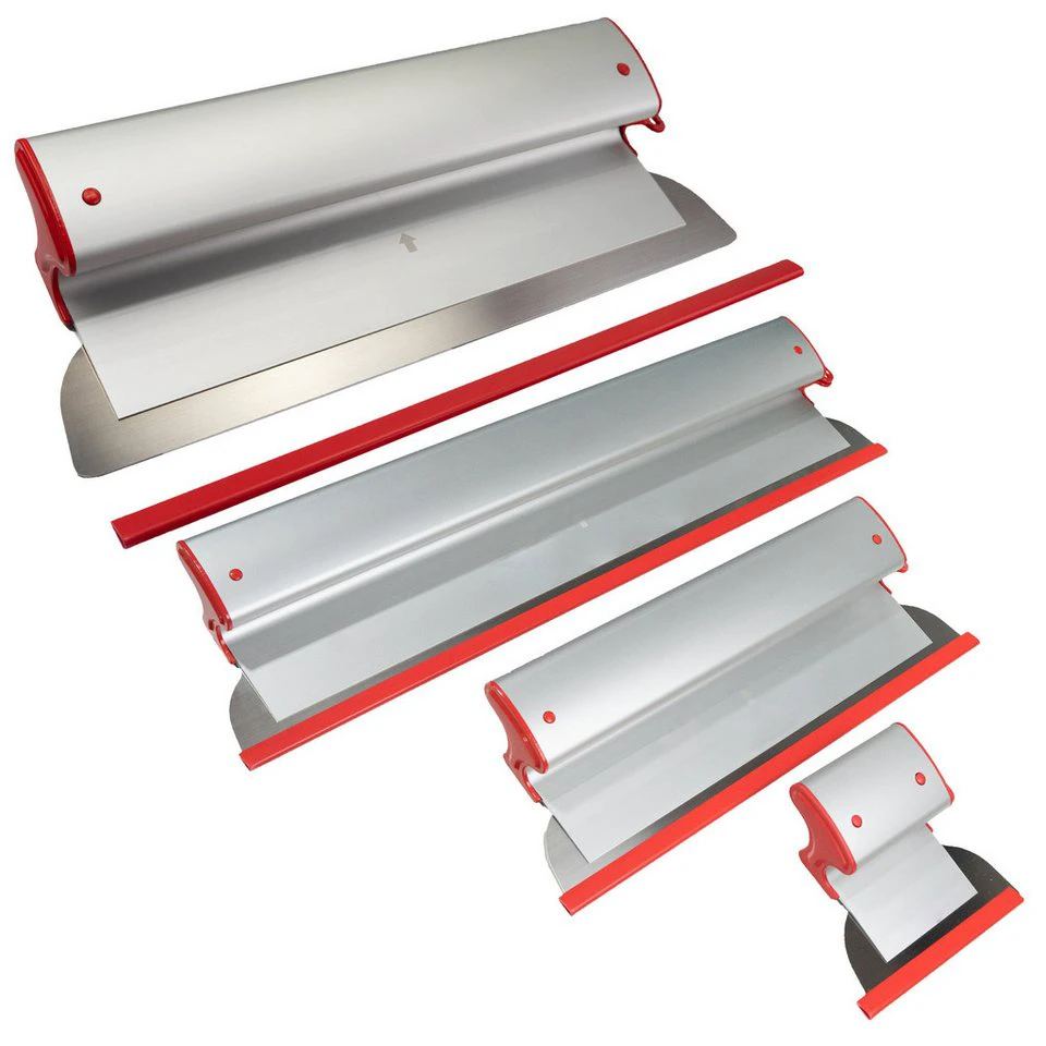 ConToo Flächenspachtel Set 250 mm 400 mm 600 mm 800 mm Edelstahl Trockenbau CT01