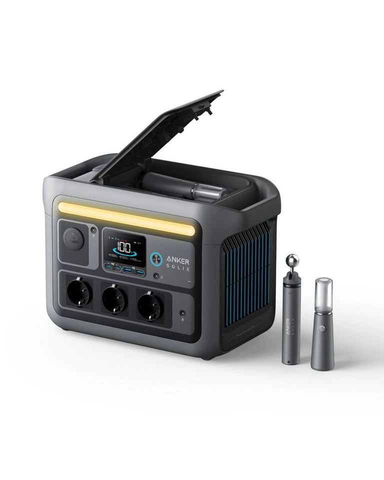 Anker SOLIX C800 Plus Powerstation 768Wh 1200W 1600W Spitzenleistung