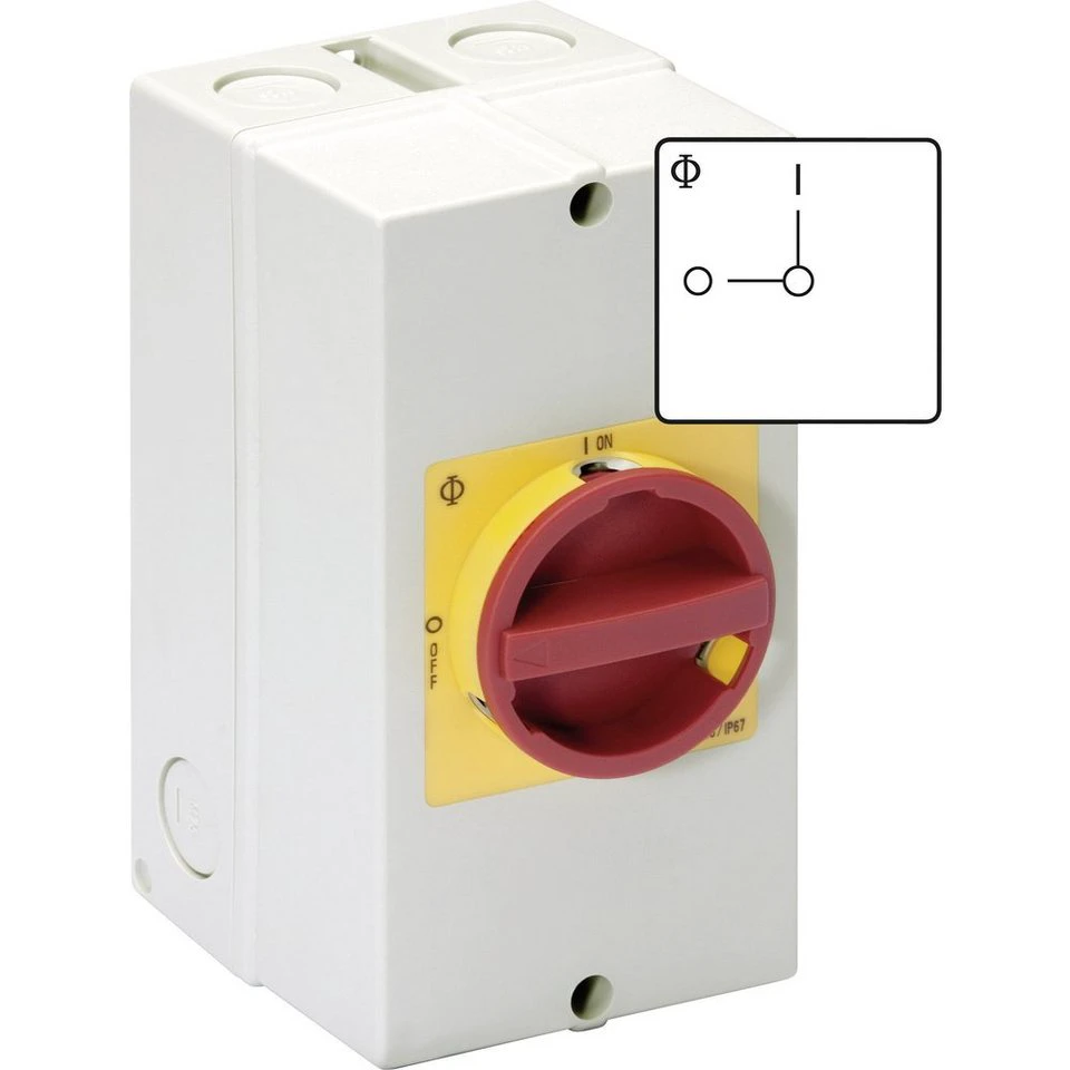 Kraus & Naimer Schalter KG64B.T206/40.KL71V Reparaturschalter absperrbar 63 A