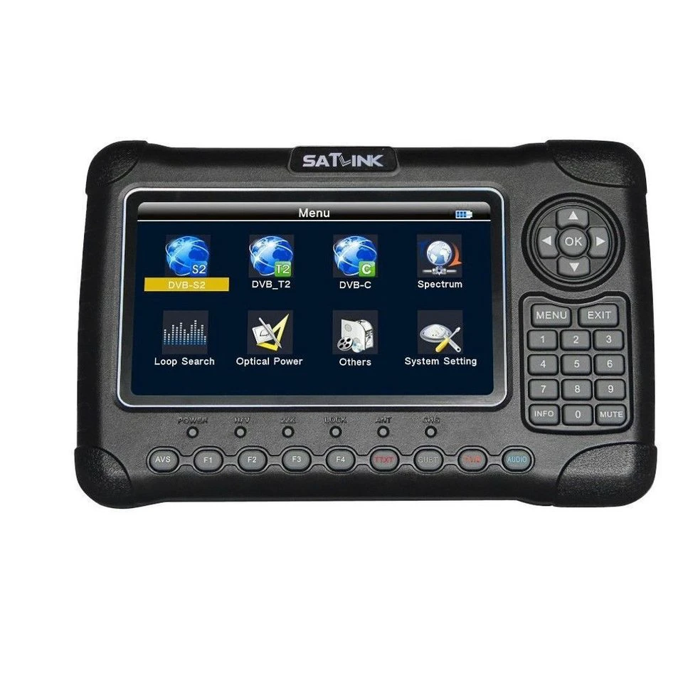 Satlink Satfinder WS-6980 Digital DVB-S/S2 DVB-T2/C TV Combo
