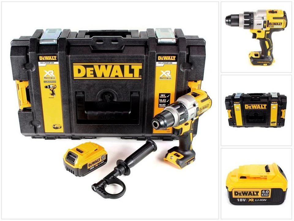 DeWalt DCD 996 Akku Schlagbohrschrauber 18V 95Nm Brushless 1x Akku 4,0Ah