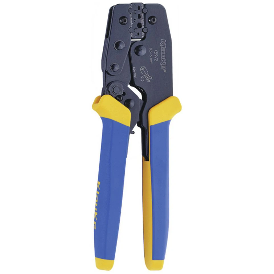 Klauke Crimpzange K592 Presseinsatz für unisolierte Flachstecker 4,8 mm