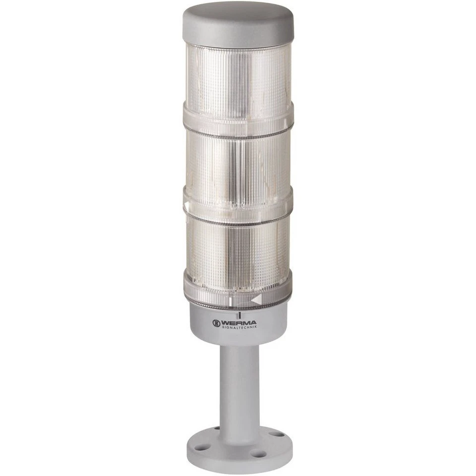 Werma Signaltechnik Signalsäule 64900102 KS72 Design LED Rot Gelb Gr
