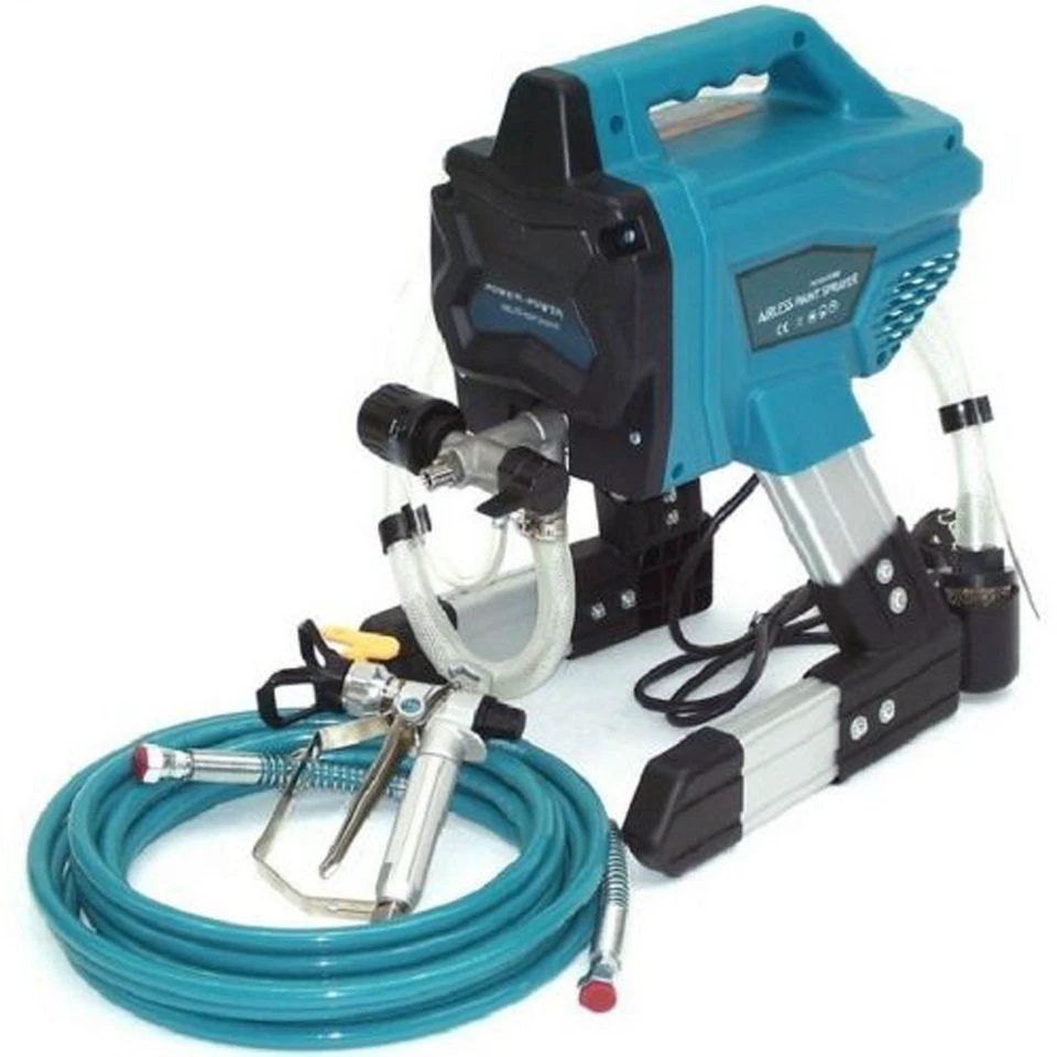 Apex Farbsprühgerät 55458 Airless 560 Watt mit Hochdruck-Kolben-Pumpe und 7,5 m Schlauch