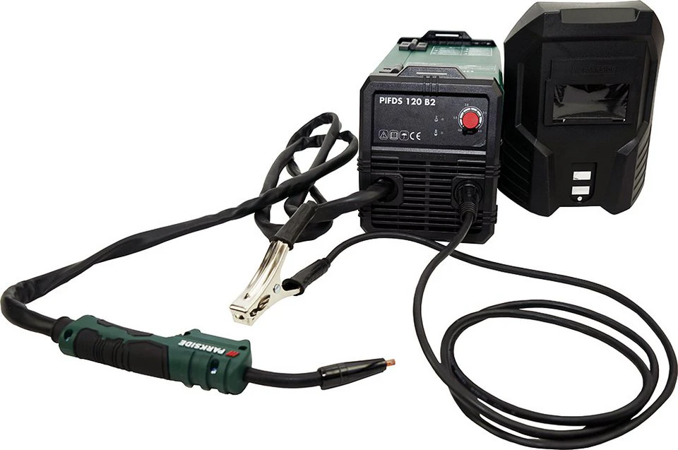 Parkside Inverter-Fülldraht-Schweißgerät PIFDS 120 B2 20-120 A ohne Schutzgas