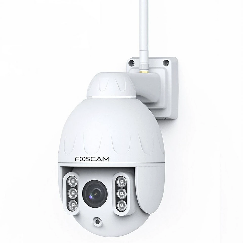 Foscam SD2 Überwachungskamera 2 MP 1080P Dual-Band WLAN PTZ Dome 4-fach Zoom Nachtsicht IP66