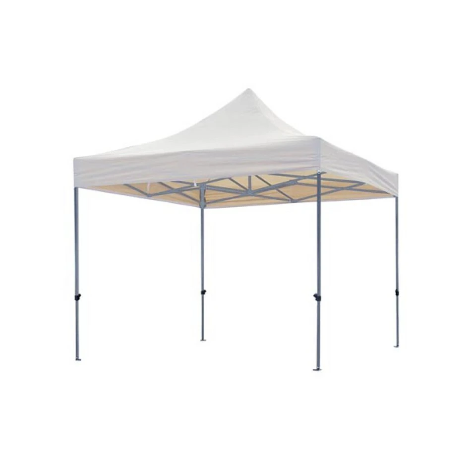PEREL Bindedraht professioneller Gartenpavillon Weiß 3 x 3 m