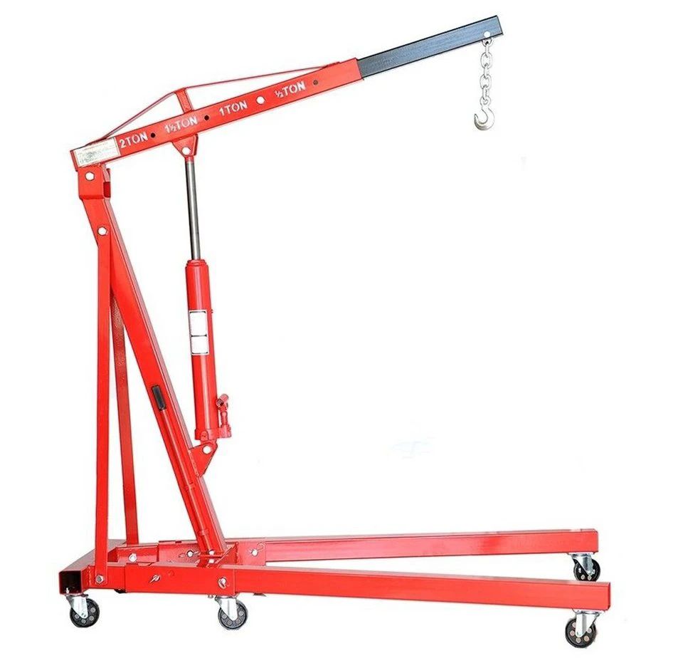 Apex Werkstattkran 06164 2000 kg Motorheber klappbar 6 Lenkrollen