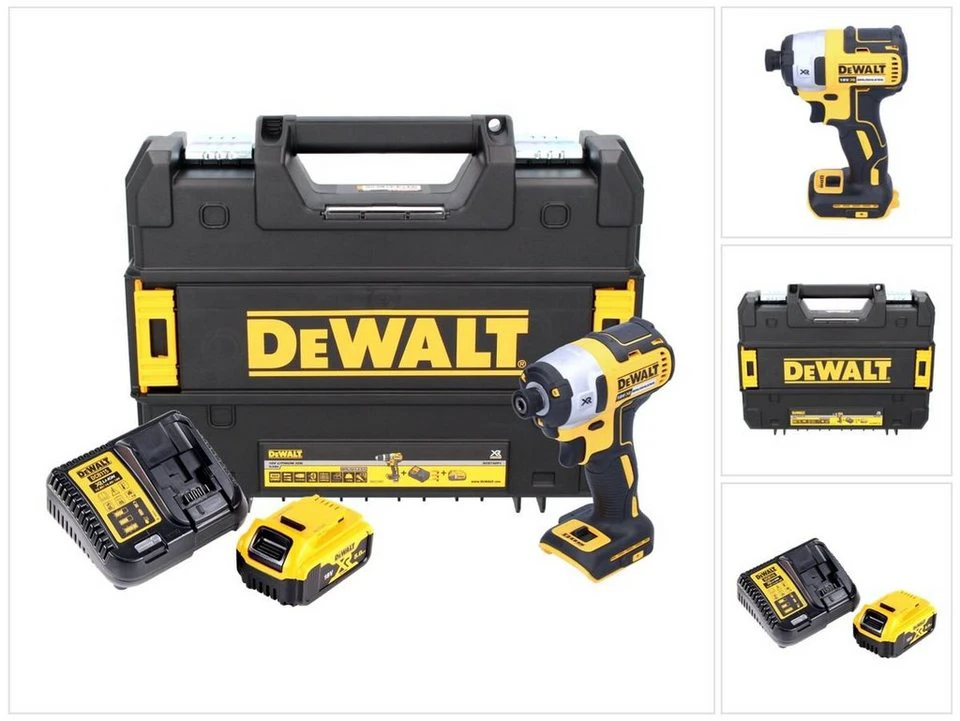 DeWalt Akku-Schlagschrauber DCF 887 P1 18 V 205 Nm Brushless 5,0 Ah Akku
