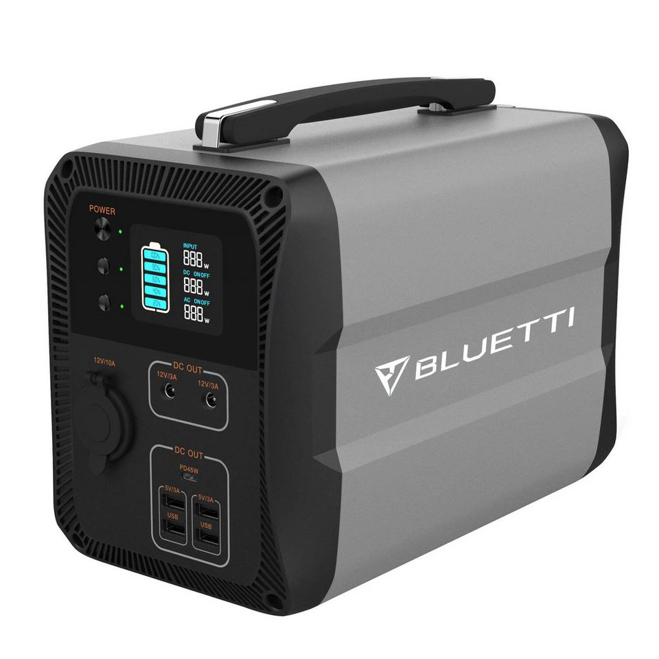 BLUETTI Powerstation EB50 500Wh 300W Solar Generator Lithium-Ionen-Akku tragbar