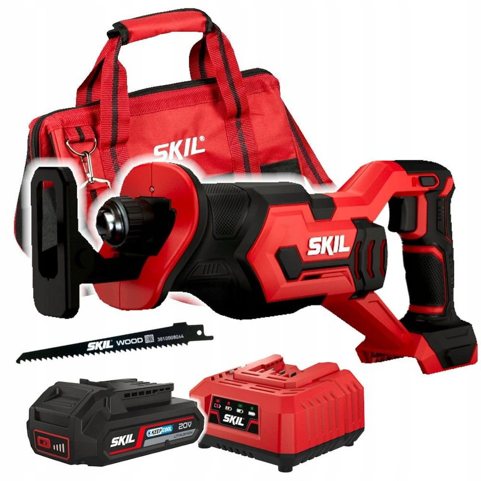 SKIL Akku-Säbelsäge 3470 DC 20V Max 2,0 Ah mit Tasche