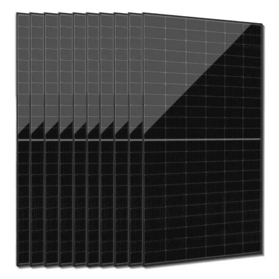 Jolywood Solarmodul 10x 500W bifazial Full Black JW-HD108N Glas-Glas