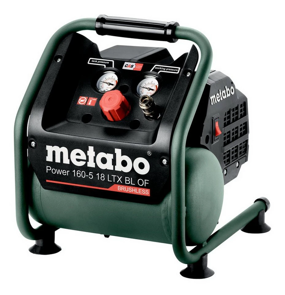 Metabo Akku-Handkompressor Power 160-5 18 LTX BL OF 700 W 8 bar 5 l ohne Akku im Karton