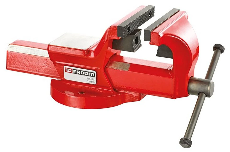 Facom 1224.125E Schraubstock Spannweite max. 150 mm ohne Drehteller