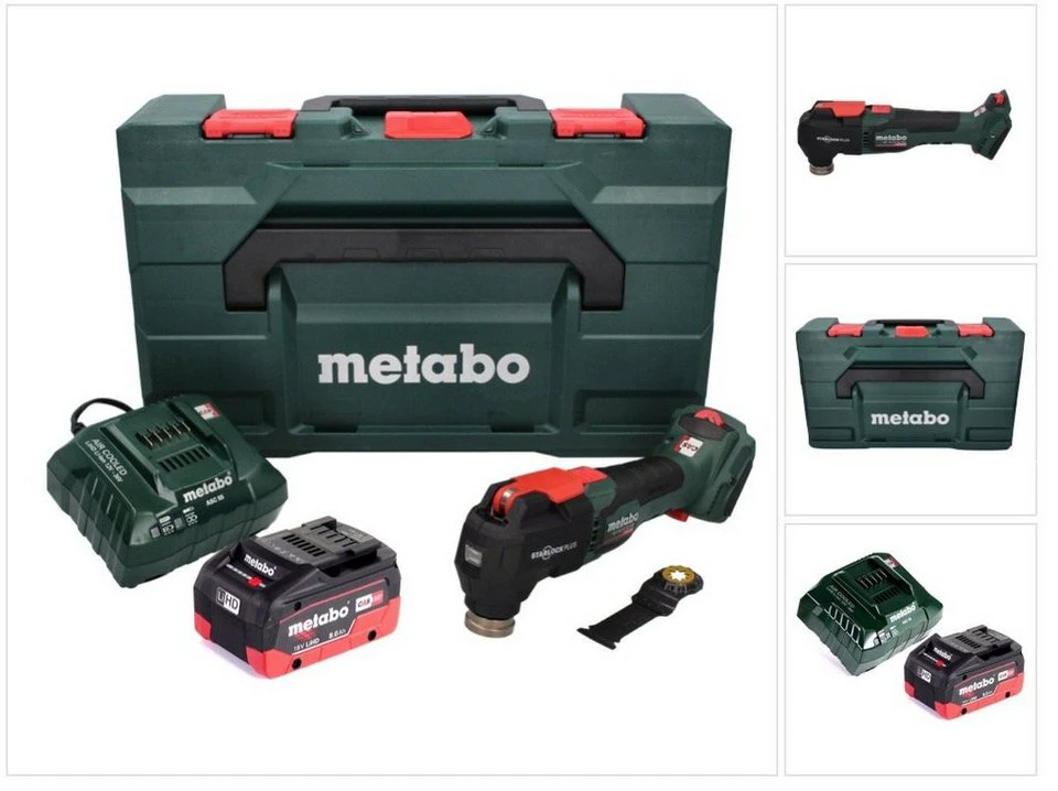 Metabo MT 18 LTX BL QSL Akku-Multifunktionswerkzeug 18 V Brushless Starlock Plus