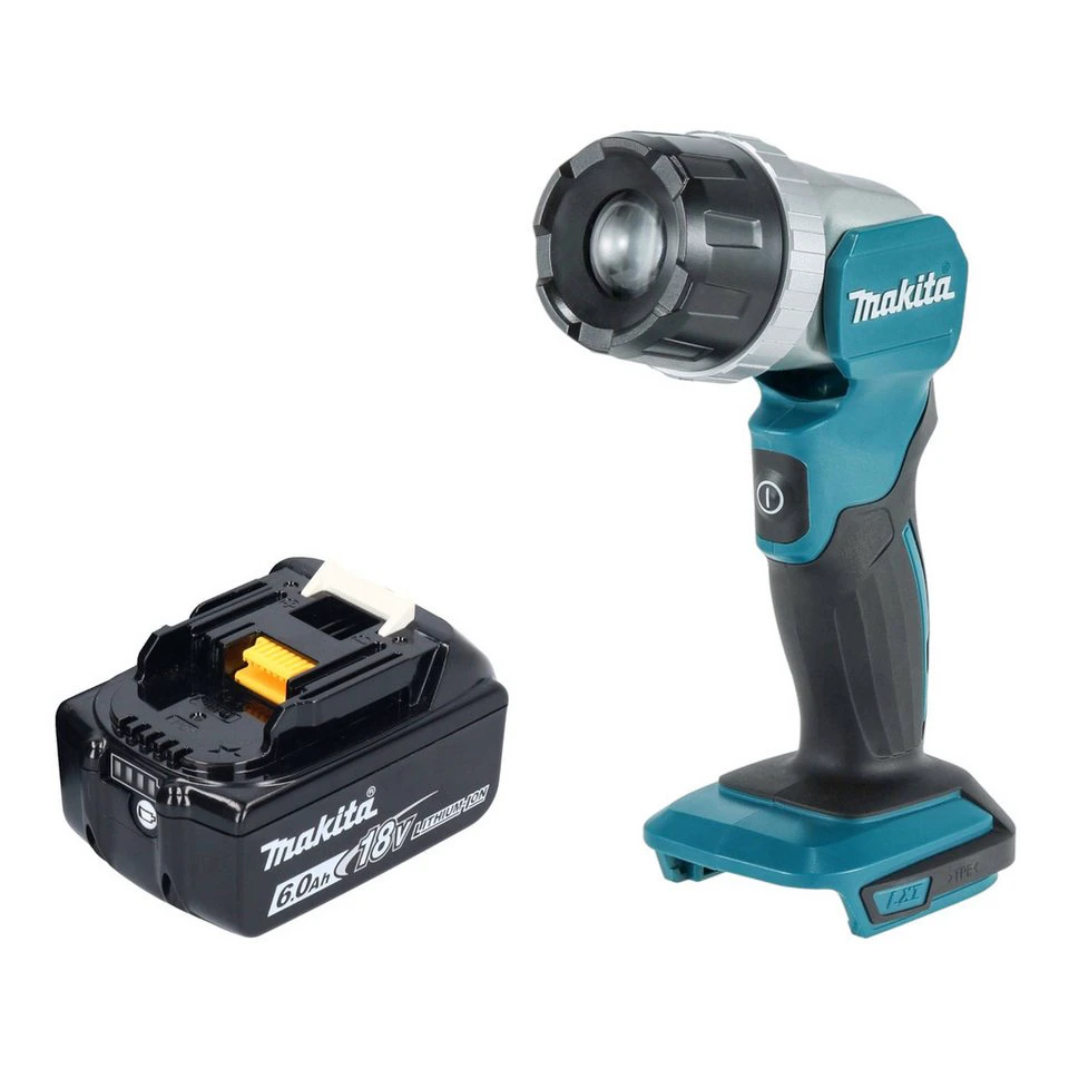 Makita DML 808 Akku Handstrahler 14,4 / 18 V 190 lm LED 6,0 Ah ohne Ladegerät