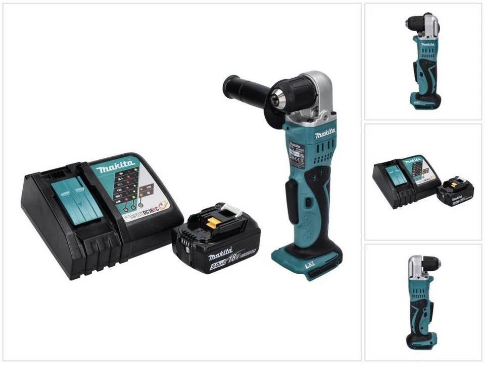 Makita DDA 351 Winkelbohrmaschine Akku 18 V 13,5 Nm LXT 5,0 Ah