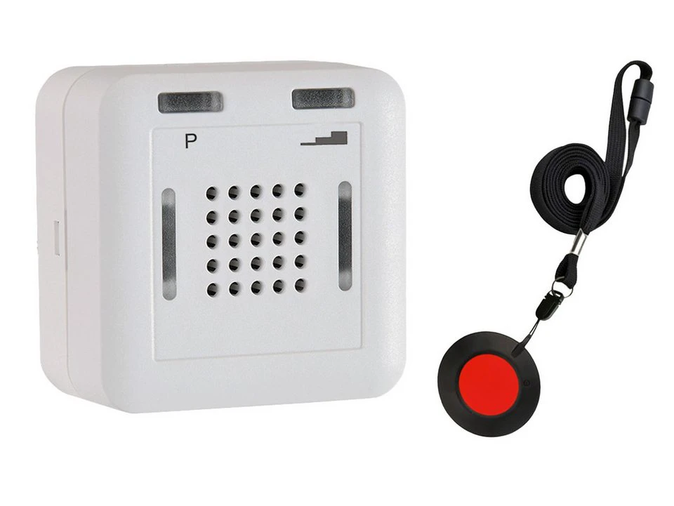 Eldat Hausnotruf RS10 Alarmsirene Funkreichweite 100 Meter IP65