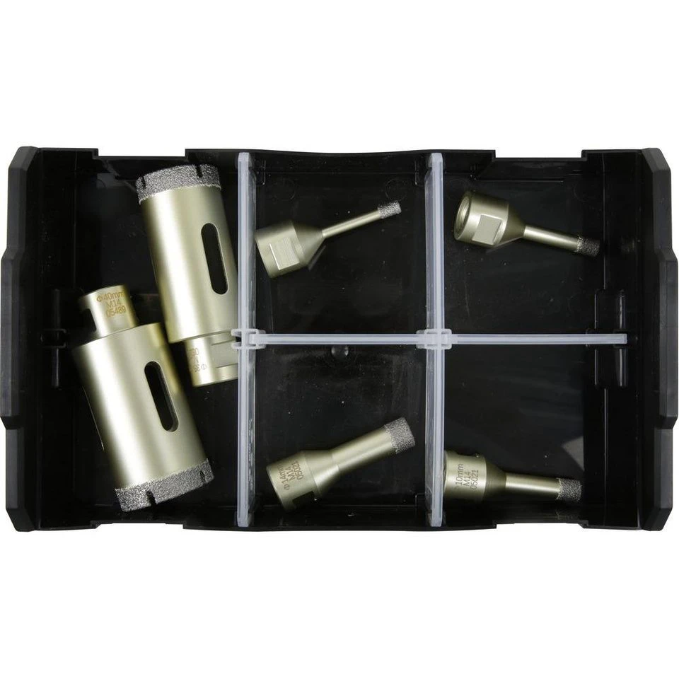Theo Förch GmbH & Co.KG Fliesenbohrer Fliesenbohrkronen-Paket VAROBOXX Mini 6-teilig
