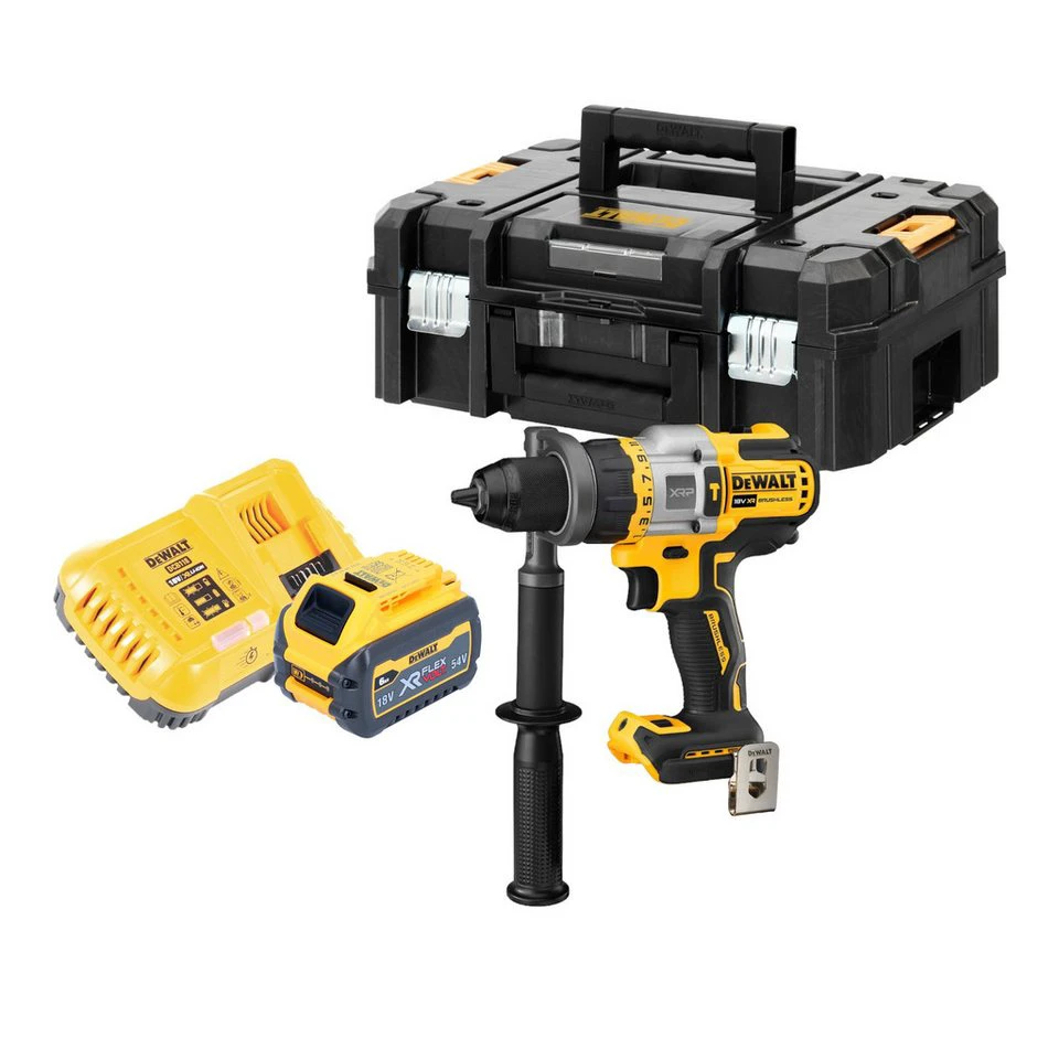 DeWalt DCD 999 Akku Schlagbohrschrauber 18 V 95 Nm Brushless 6,0 Ah TSTAK