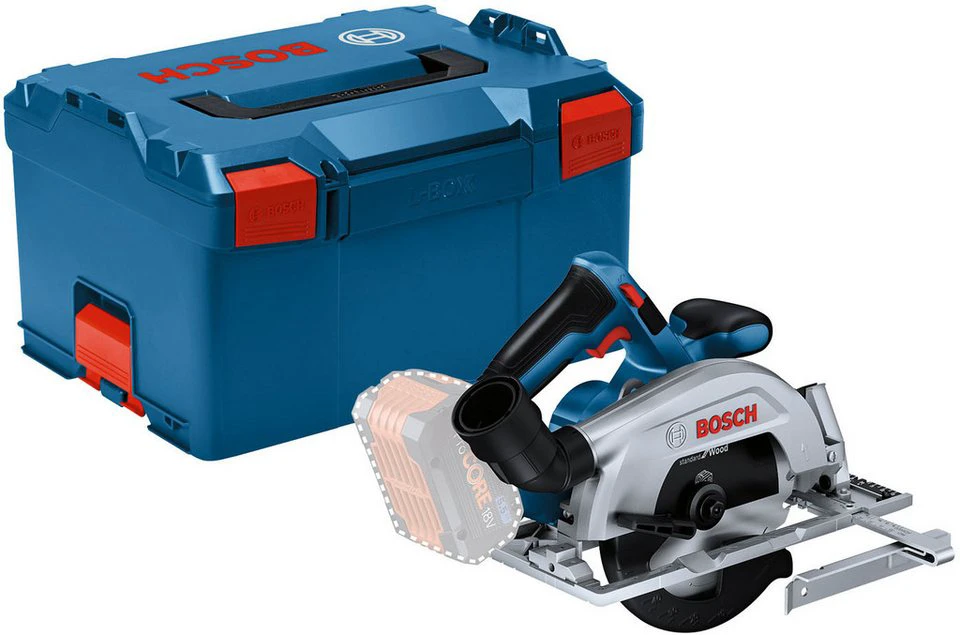 Bosch Professional Akku-Handkreissäge GKS 18V-57-2 L-BOXX ohne Akku ohne Ladegerät