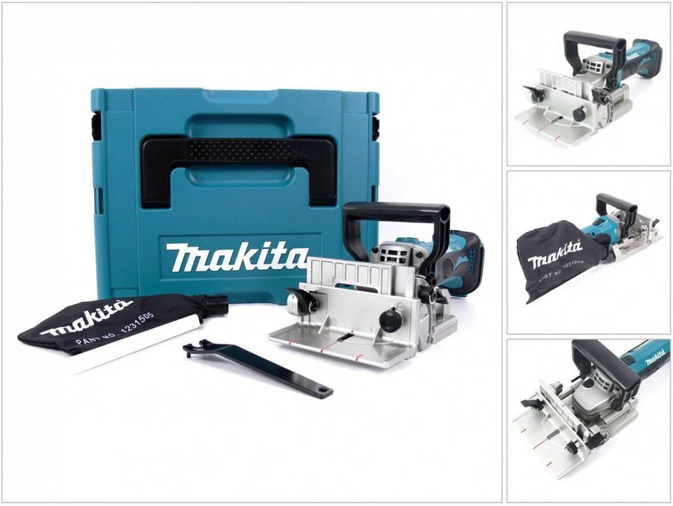 Makita Nutfräse BPJ 180 ZJ Akku 18 V im MAKPAC ohne Akku und Ladegerät