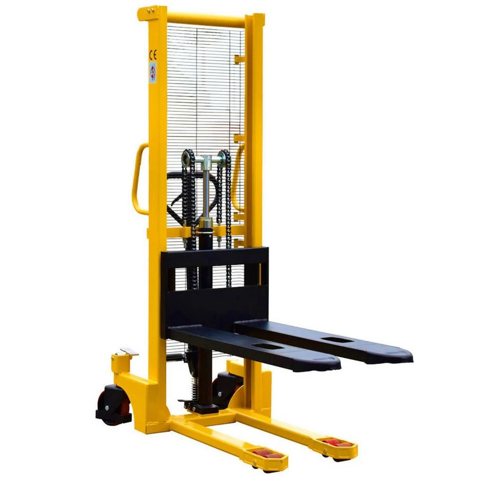 Midori Hochhubwagen Handstapler Hubhöhe 1,60 m Vollgummireifen Gabelstapler