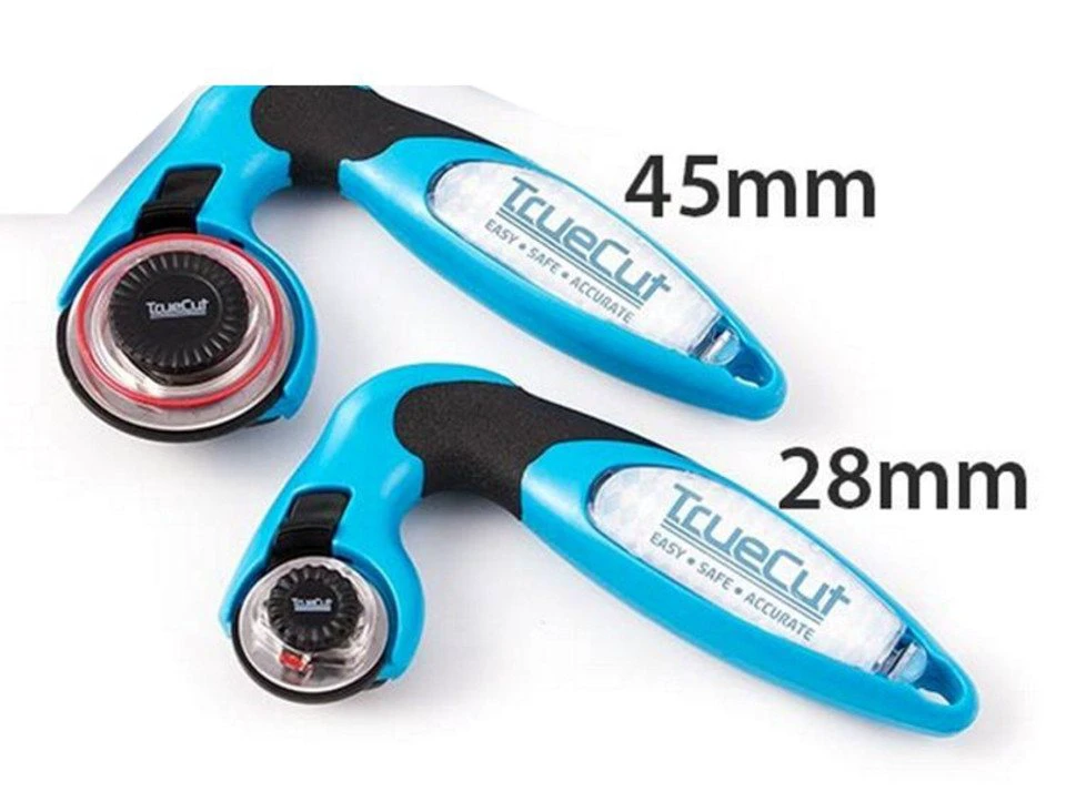 TrueCut Rollschneider Comfort ergonomischer Griff abnehmbare Führung