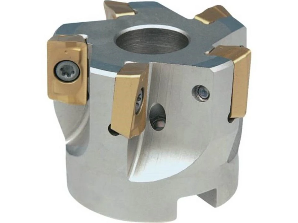 PROMAT Eckfräser Fräse D.80mm 90° vernickelt mit Innenkühlung Z.7 APKT-16