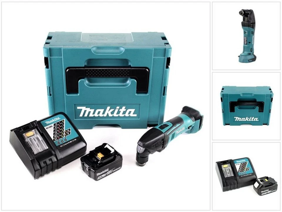 Makita Akku-Multifunktionswerkzeug DTM 50 18V Li-Ion Makpac
