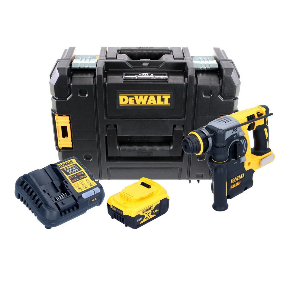 DeWalt DCH 273 Akku Kombihammer 18V 2,1J SDS-Plus Brushless mit 1x Akku 5,0 Ah