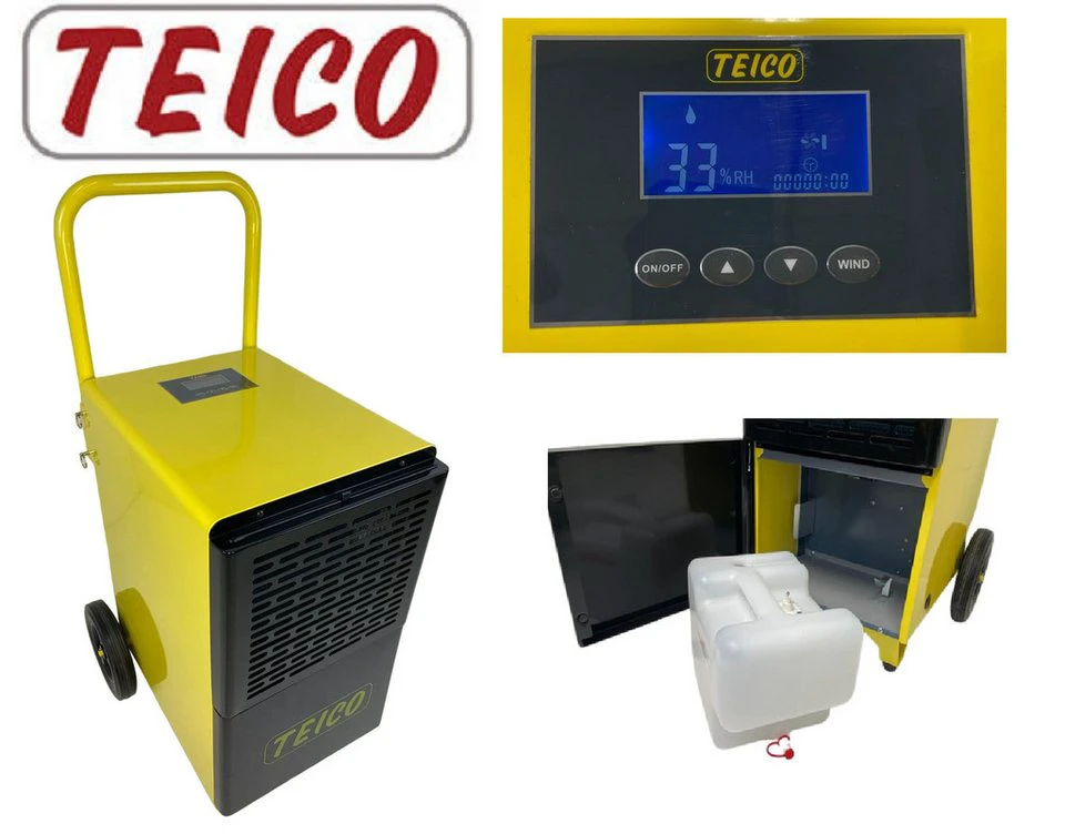 TEICO Bautrockner FDH-255BS Gewerbe Luftentfeuchter 55 Liter